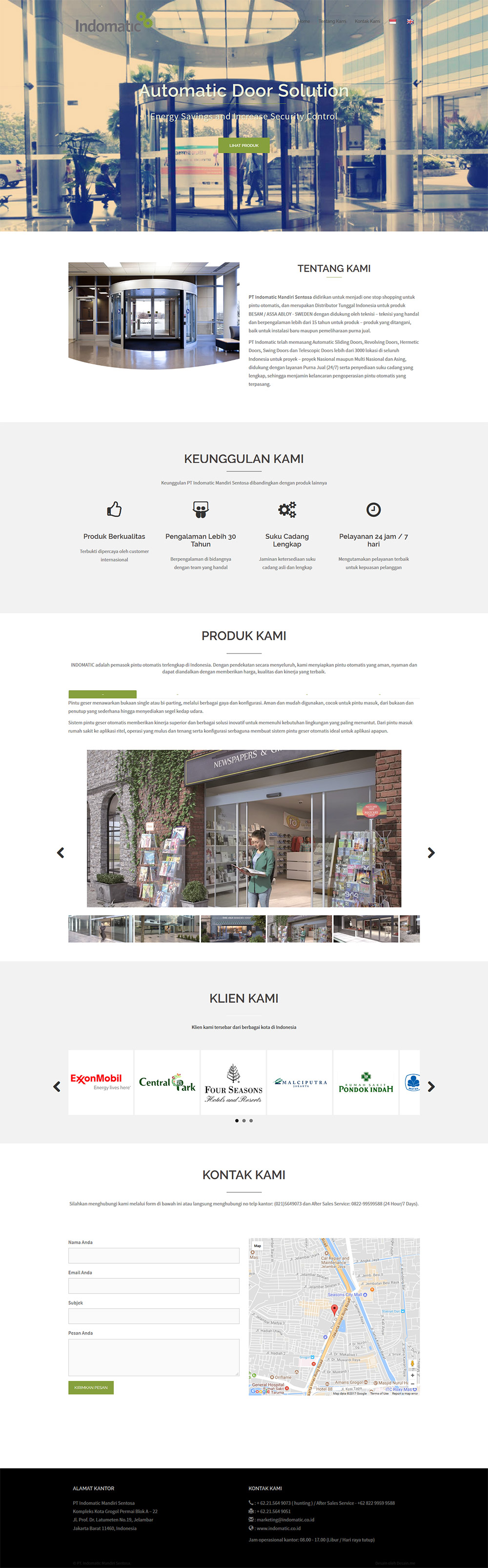Indomatic - one stop shopping untuk pintu otomatis